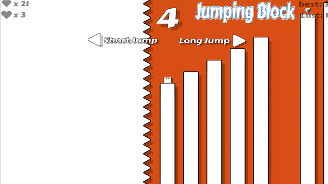 Capturas de tela do Jumping Block - Top Free Fun Game