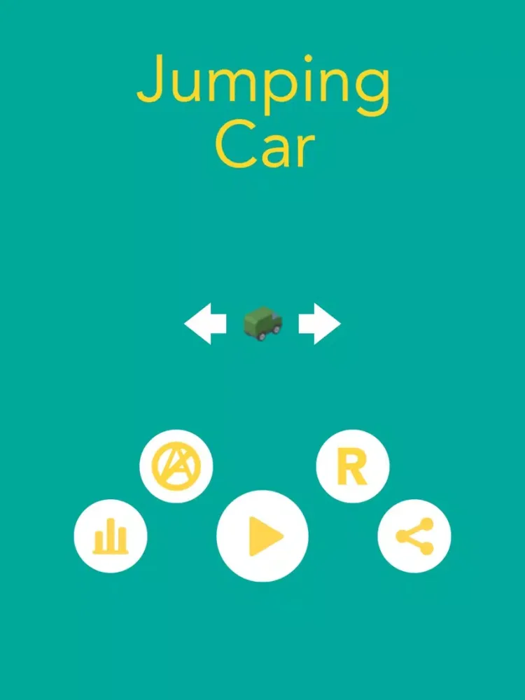 Jumping Car iPad 應用截圖