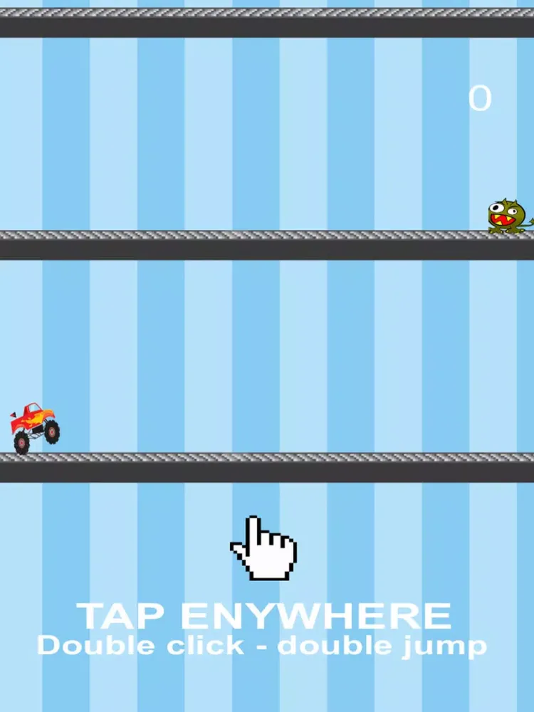 Jump for Monster Truck iPad  Screenshots