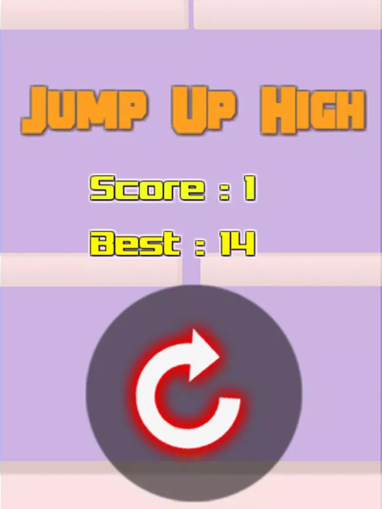 ภาพหน้าจอของ Jump Up High - Free Fun Game iPad 