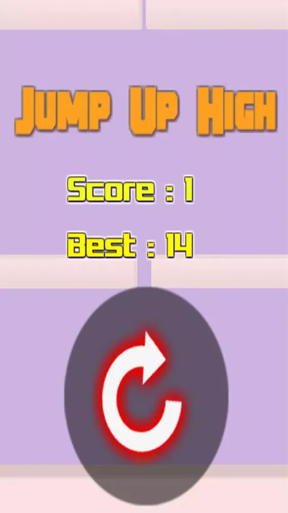 ภาพหน้าจอของ Jump Up High - Free Fun Game