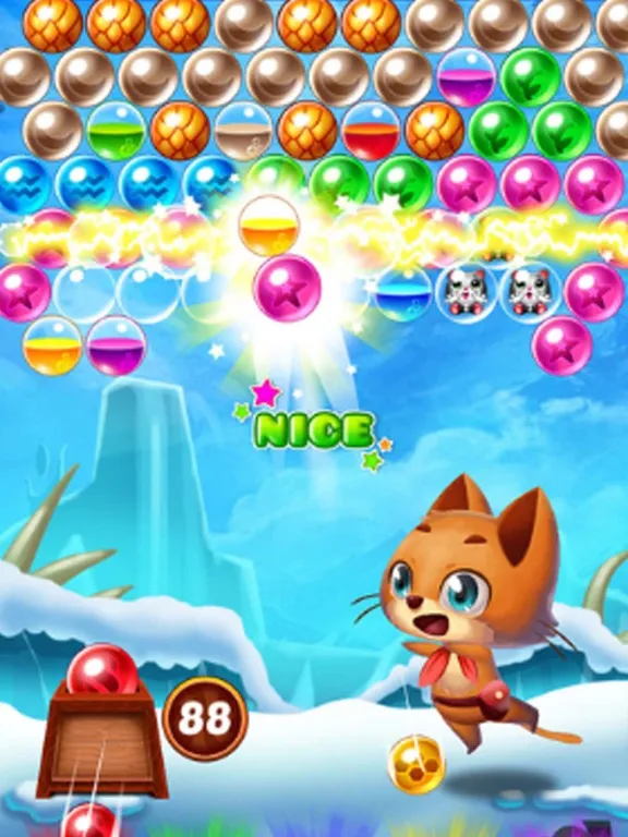 Capturas de tela do Bubble Cat 3 - Ball Shoot Revenge iPad 