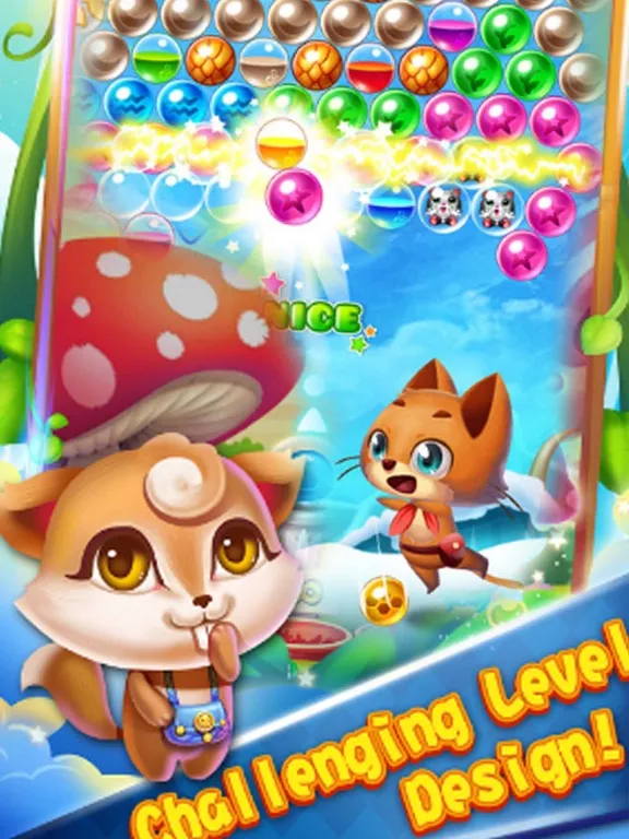 Capturas de tela do Bubble Cat 3 - Ball Shoot Revenge iPad 