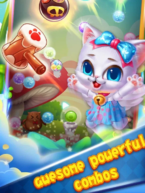 Capturas de tela do Bubble Cat 3 - Ball Shoot Revenge iPad 