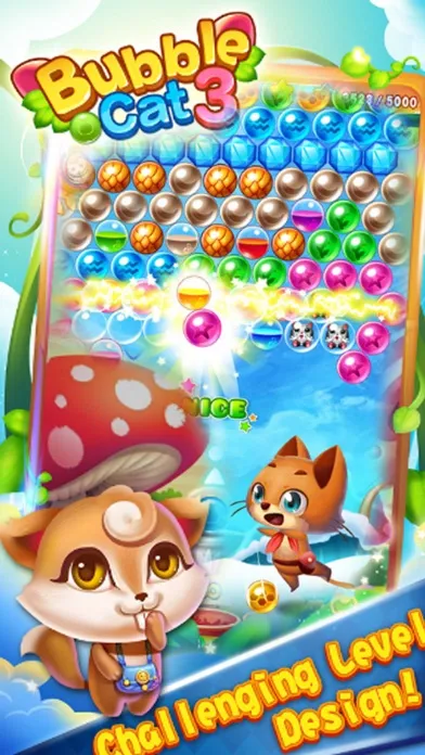 Capturas de tela do Bubble Cat 3 - Ball Shoot Revenge