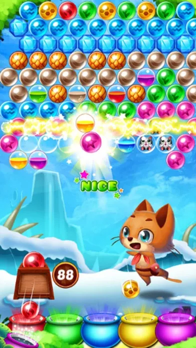 Capturas de tela do Bubble Cat 3 - Ball Shoot Revenge