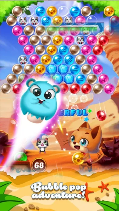 Cat Shoot Bubble Marble Screenshots