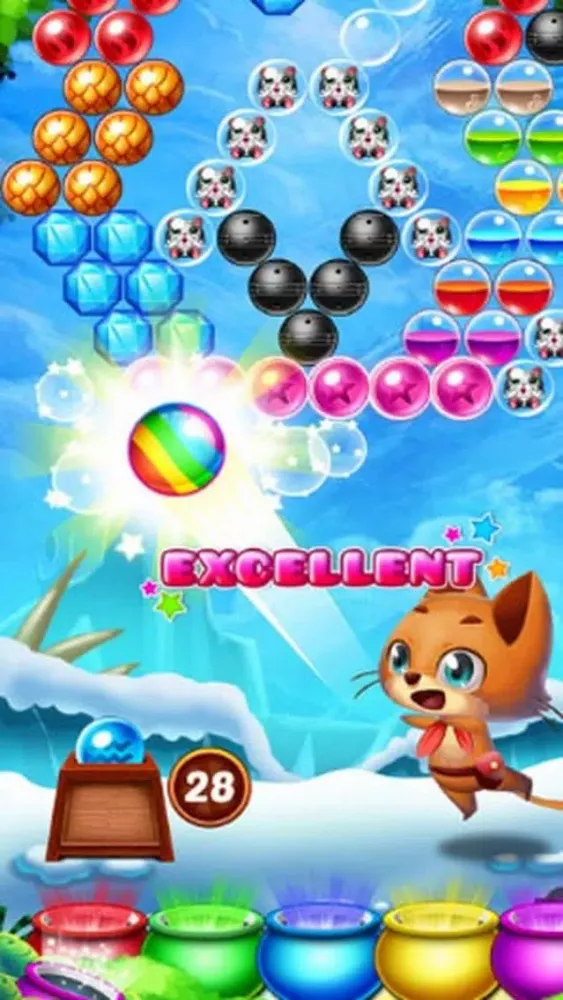 Lovely Bubble Play Color Ekran Görüntüleri