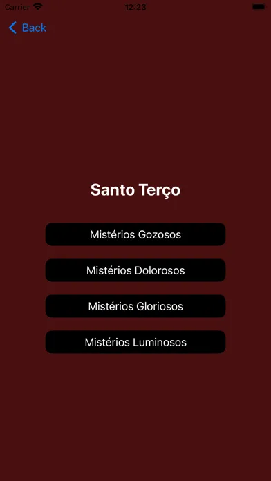 Meu Terço Diário Screenshots