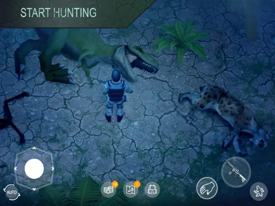 Tangkapan skrin Jurassic Survival iPad 