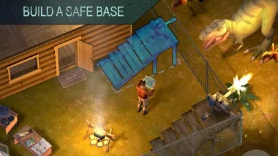 Tangkapan skrin Jurassic Survival