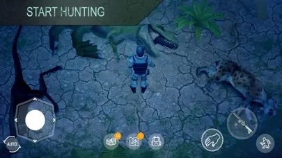 Tangkapan skrin Jurassic Survival