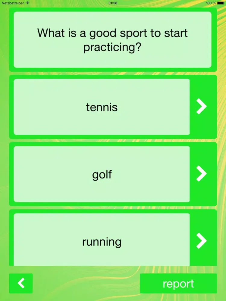 Ask the world a question iPad  스크린샷
