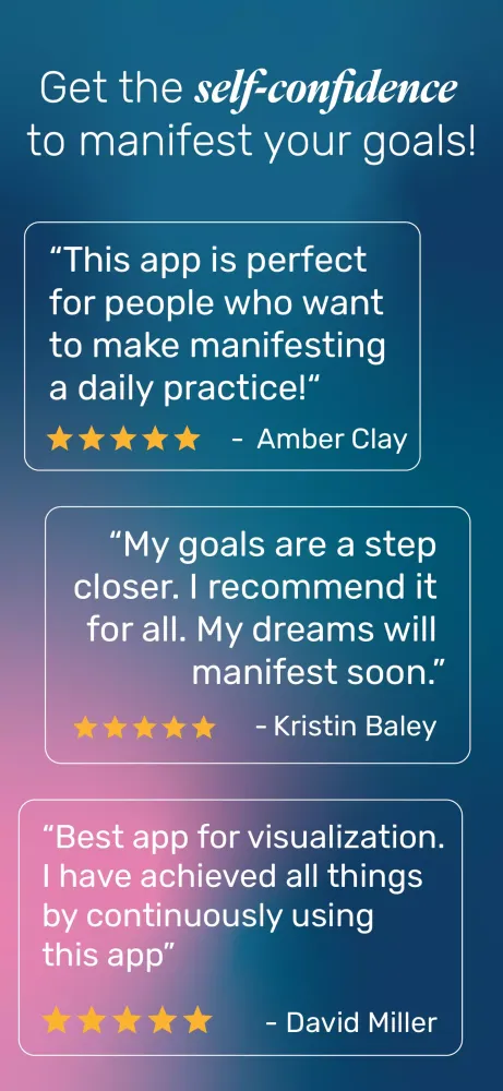 Manifest Goals - Vision Board应用截图