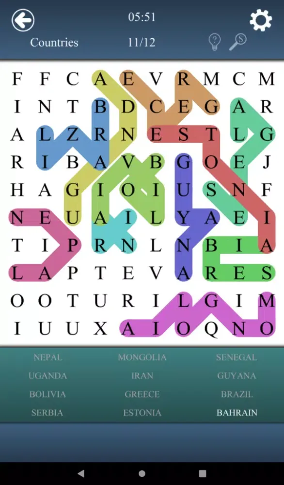 Word Snake應用截圖