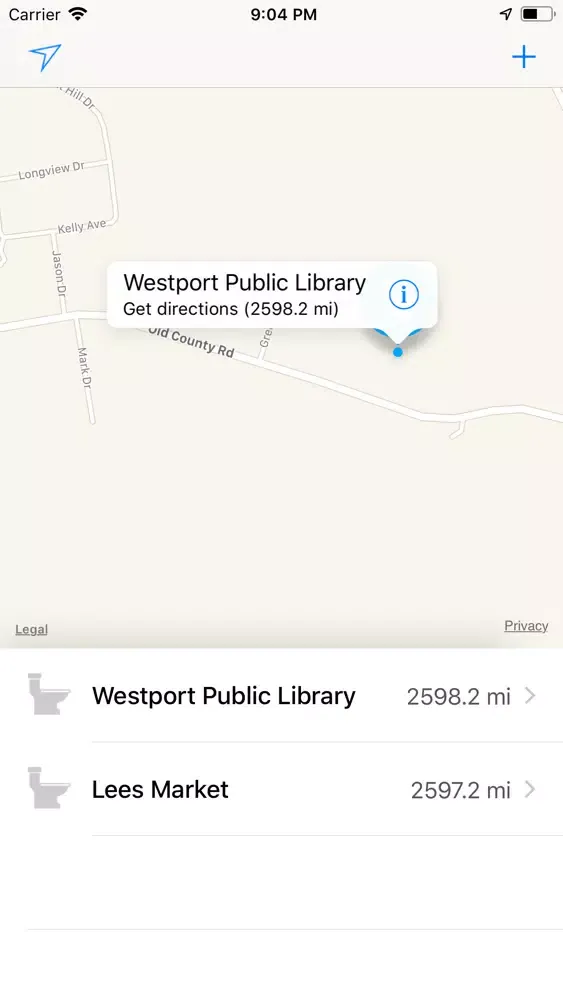 Sit - Restroom Finder スクリーンショット