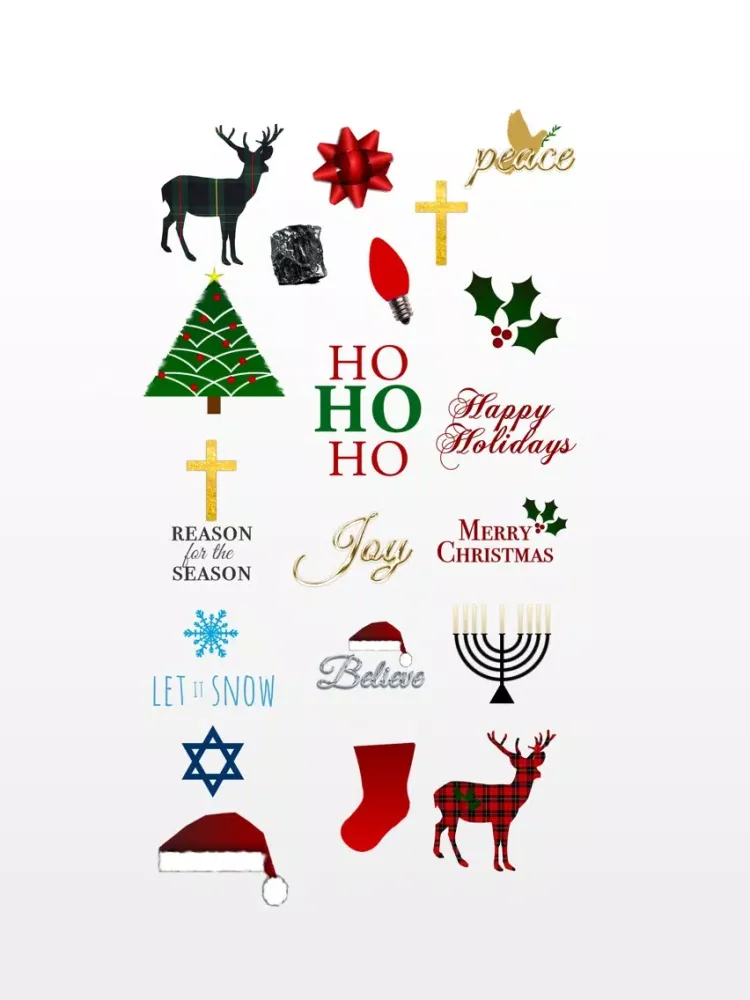 تصاویر Holiday Sticky iPad 