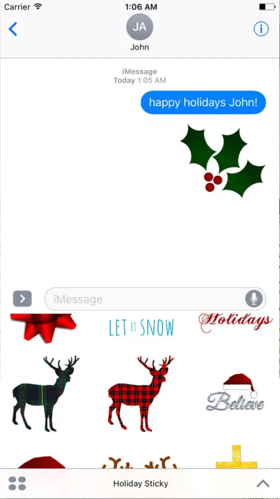 تصاویر Holiday Sticky