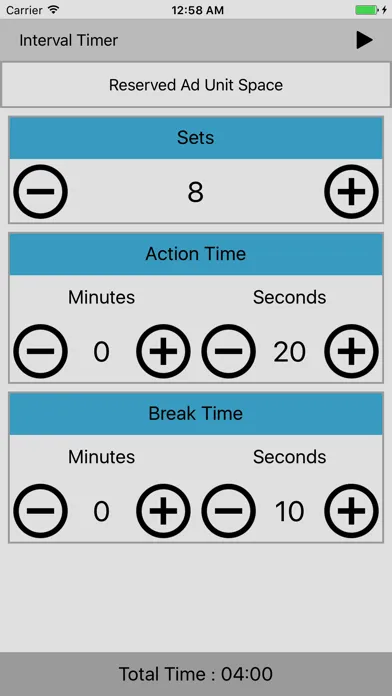 Interval Timer - Just SW应用截图