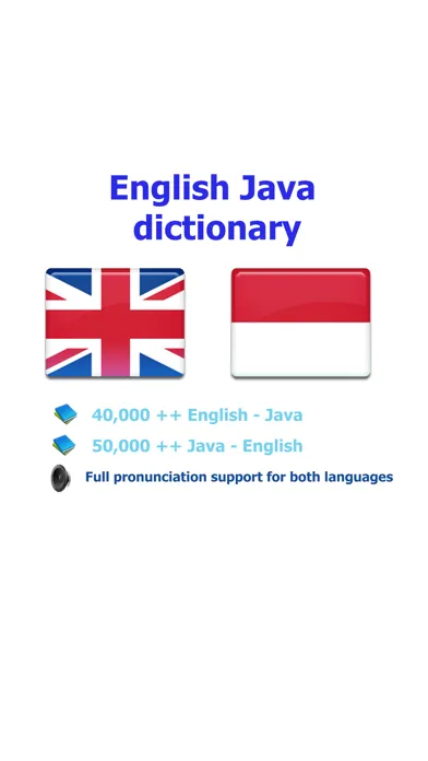 Capturas de pantalla de English Javanese best dictionary translator - Inggris Jawa kamus paling terjemahan