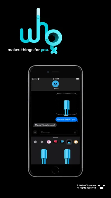 JWhoX GET Make Friends Sticker سکرین شاٹس