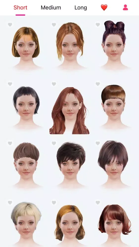 صور Sweet Hair - Hairstyle try on