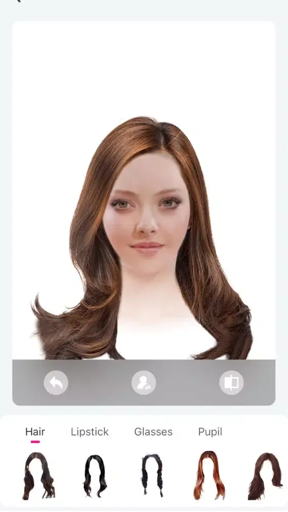 صور Sweet Hair - Hairstyle try on