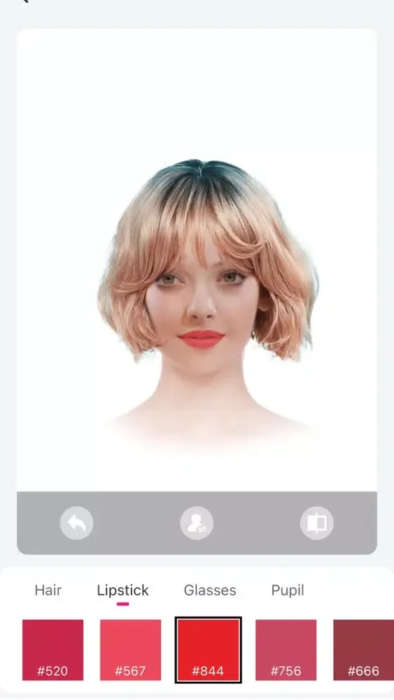 صور Sweet Hair - Hairstyle try on