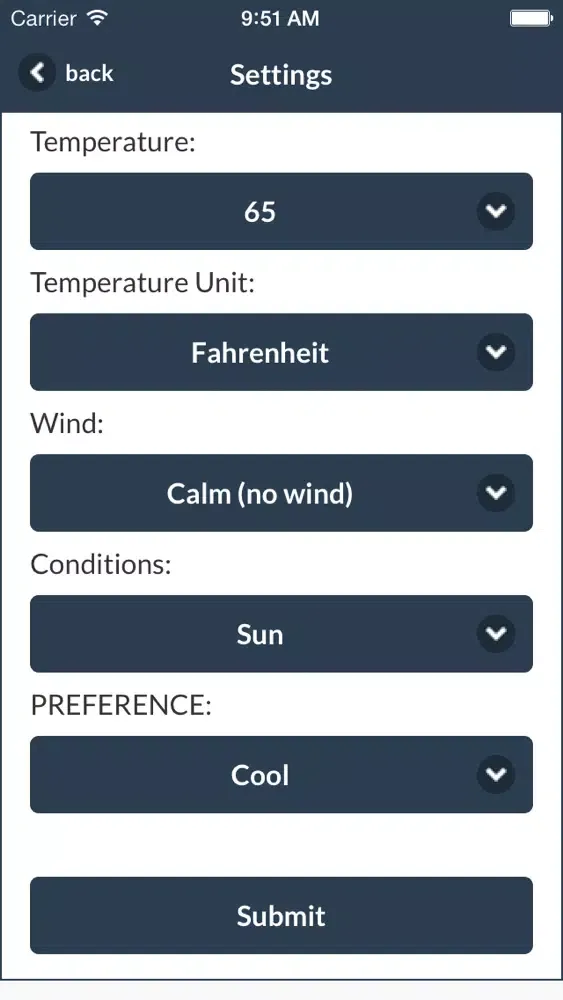 What Should I Wear Running应用截图