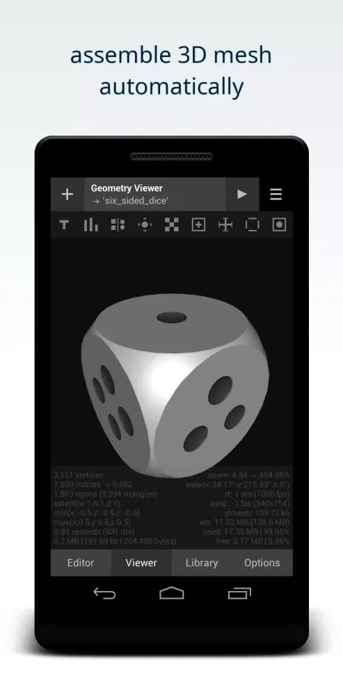 Скриншоты Quick-Mesh: Editor