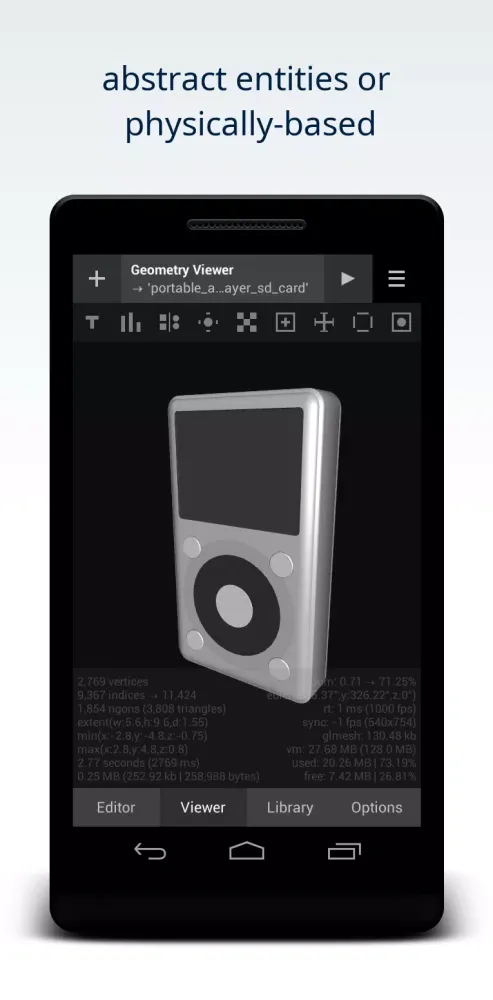Скриншоты Quick-Mesh: Editor