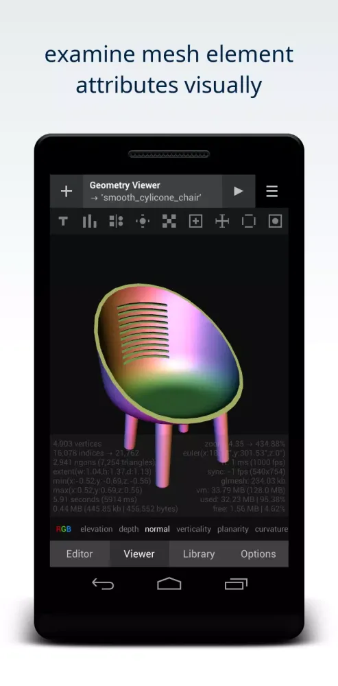 Скриншоты Quick-Mesh: Editor