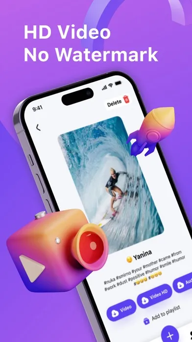 Скриншоты SSSTik: Save & Repost Videos