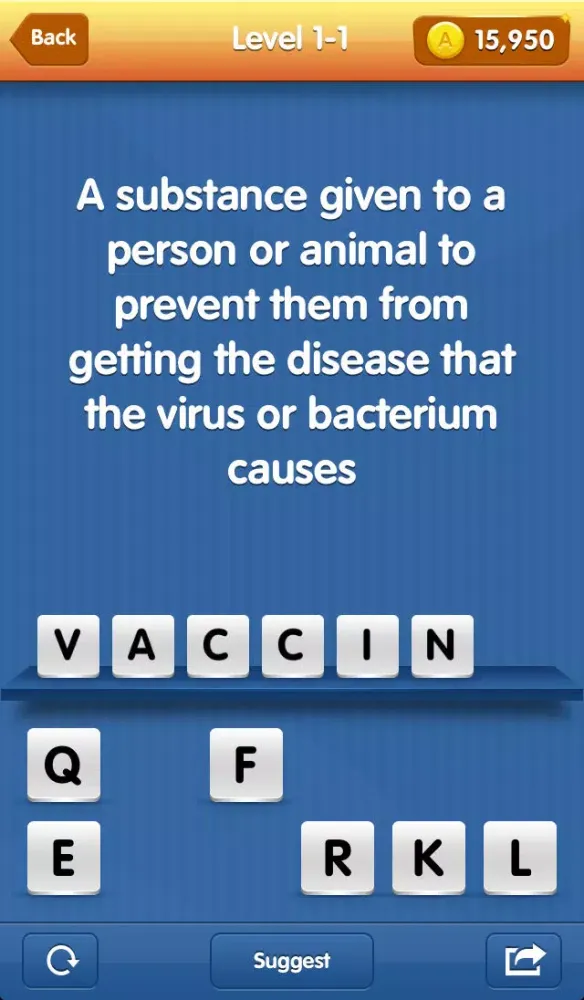 Biologist Riddles - fascinating intellectual game with questions on biology Screenshots