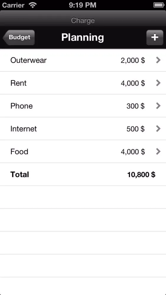 Your Family Budget Screenshots