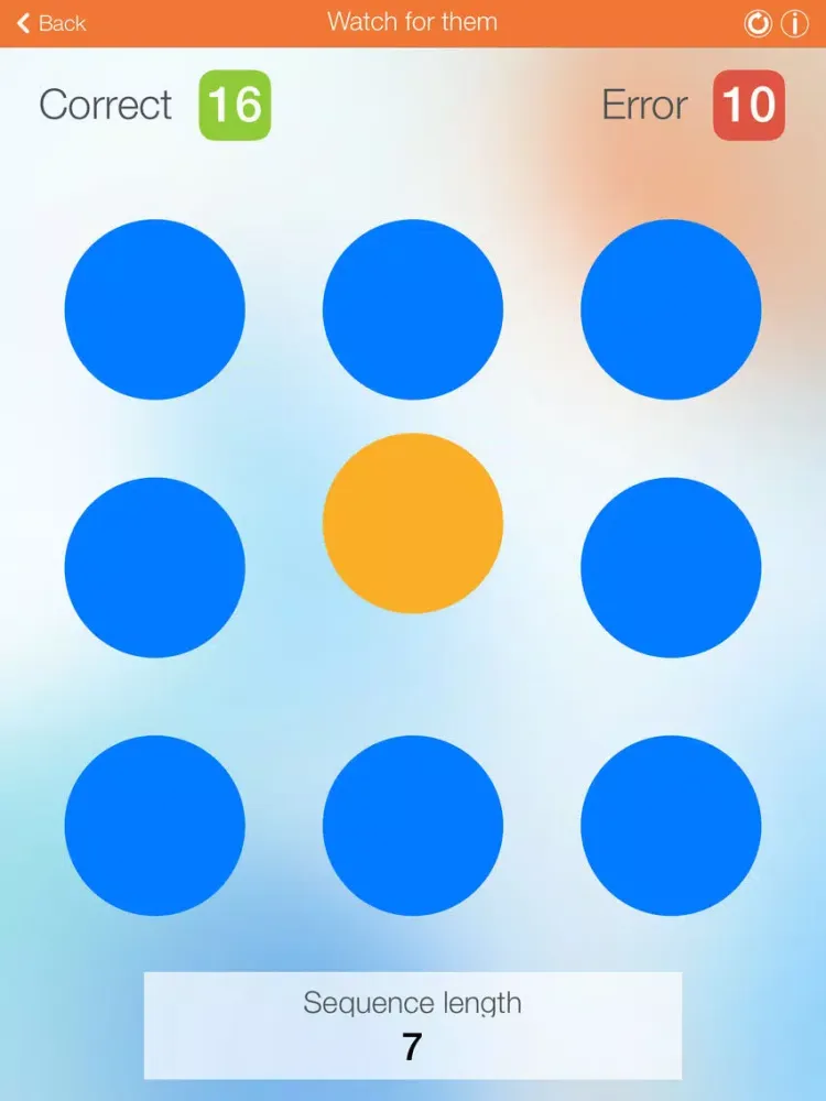 تصاویر Mind Trainer 2 Free - games for development of your mind. iPad 