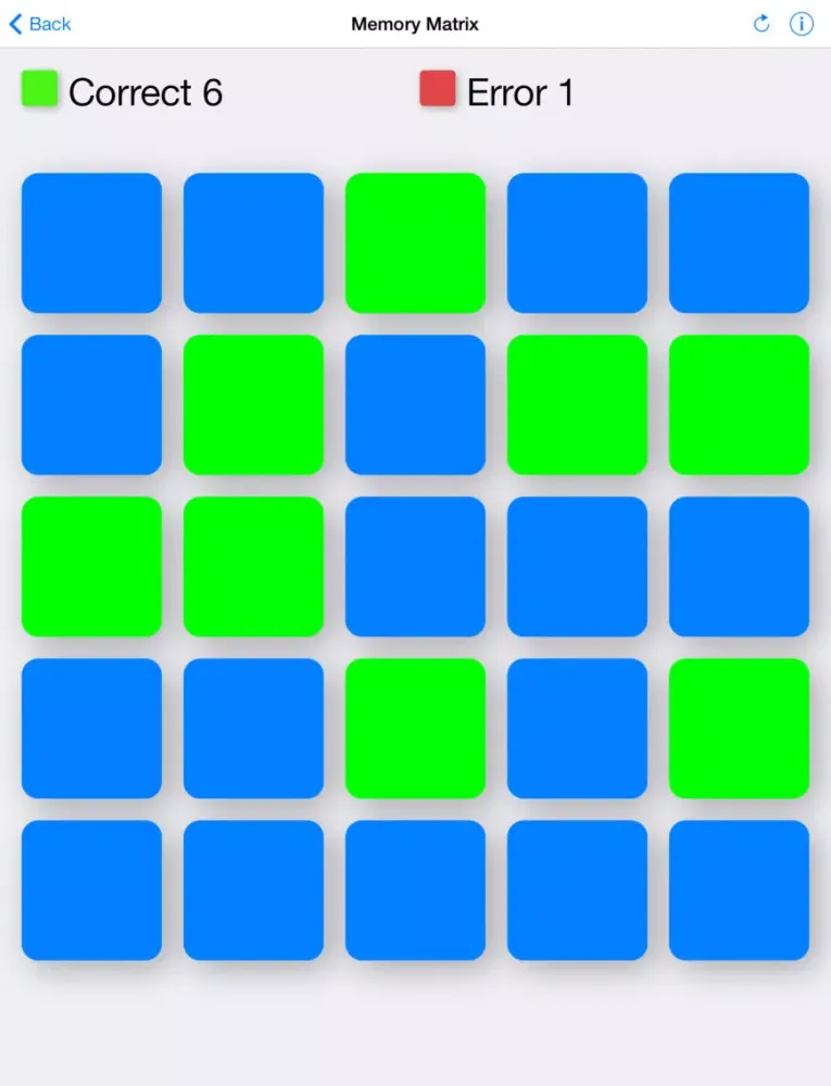 Mind Trainer Free - games for development of your memory iPad  سکرین شاٹس