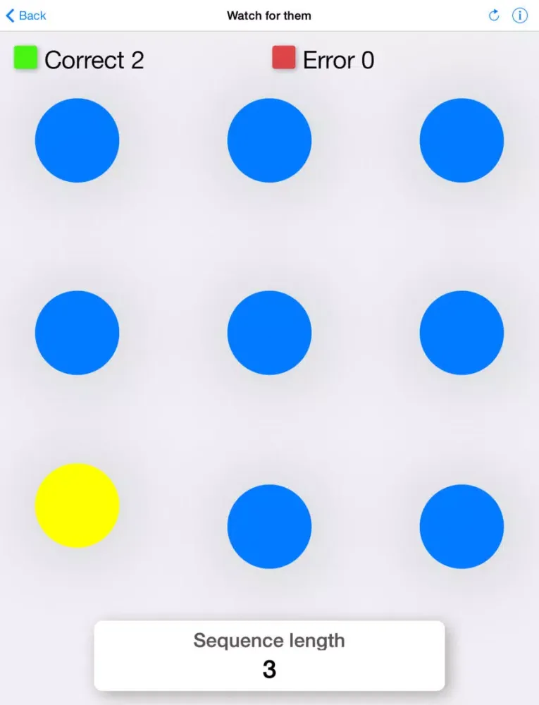 Mind Trainer Free - games for development of your memory iPad  سکرین شاٹس