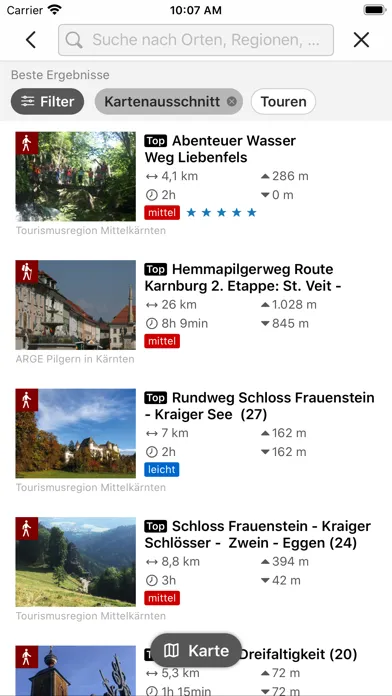 Kärnten Touren应用截图