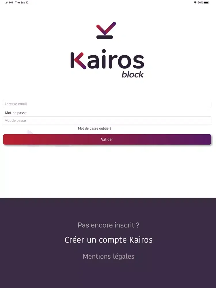Kairos Certificats et Constats iPad  Ekran Görüntüleri