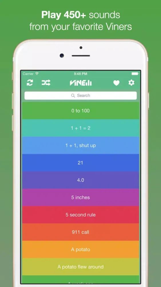 VineBoard - Free Vine Sounds سکرین شاٹس
