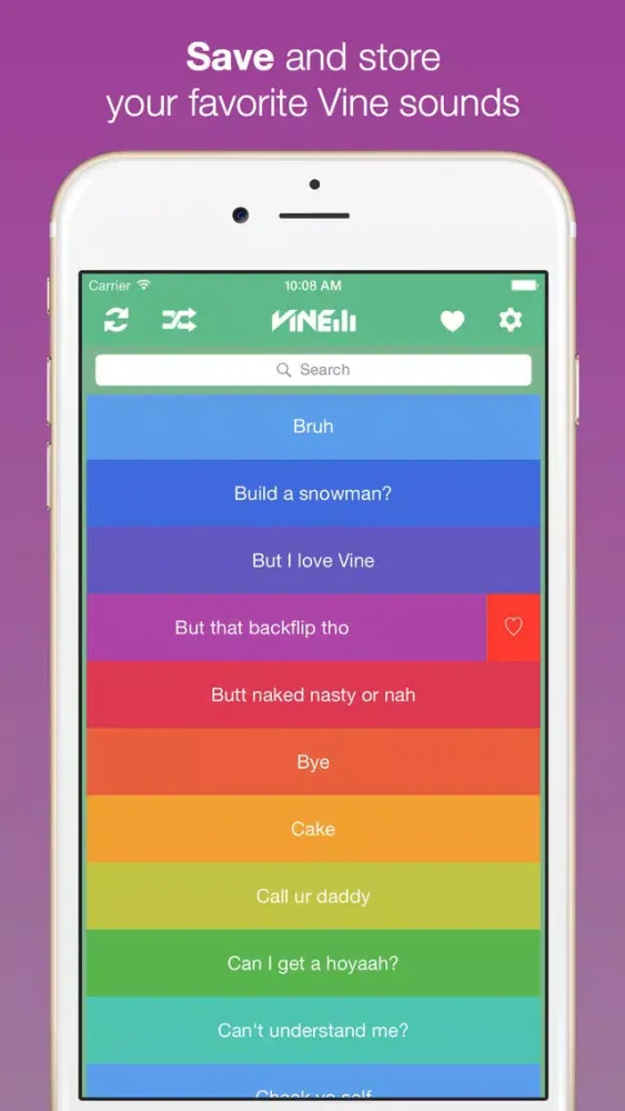 VineBoard - Free Vine Sounds سکرین شاٹس