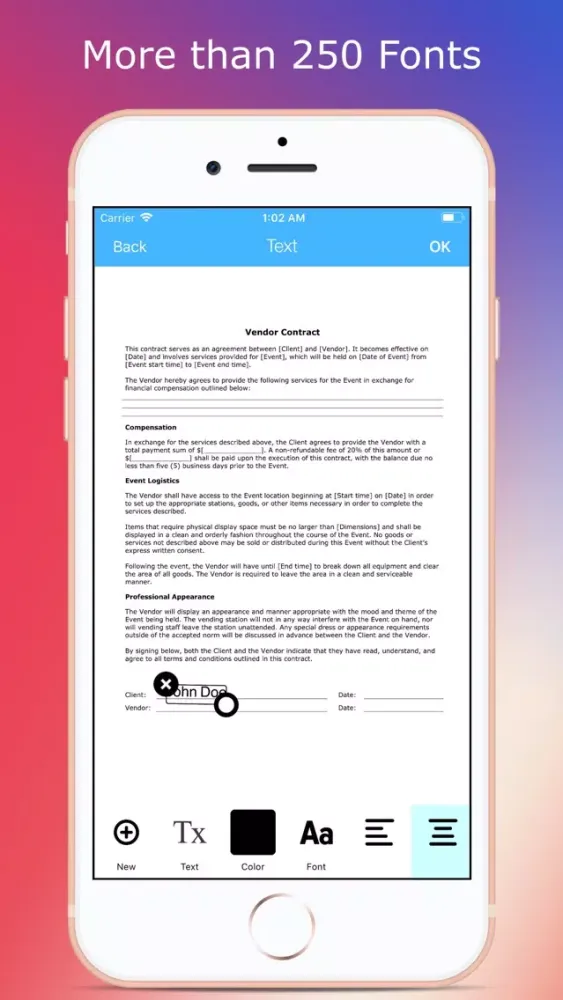 Ally Scanner Pro - OCR Editor স্ক্রিনশট