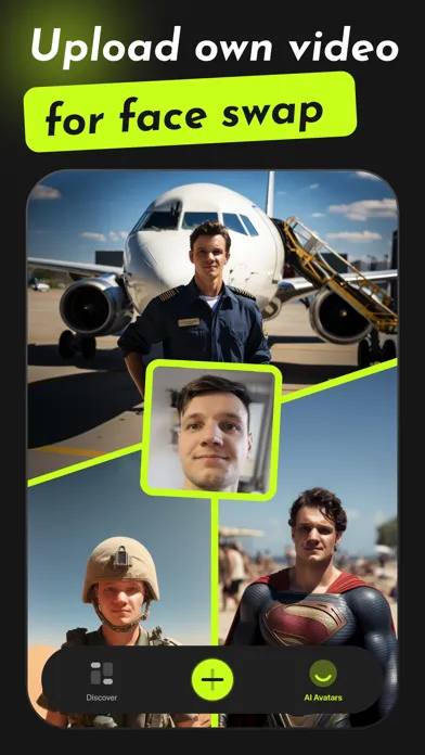 Captures d'écran de Face.Swap: AI Deepfake, reface