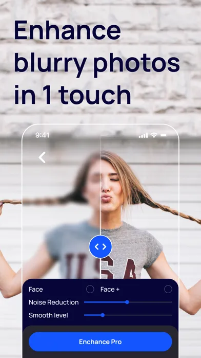 Capturas de pantalla de BlurBuster - AI Photo Enhancer