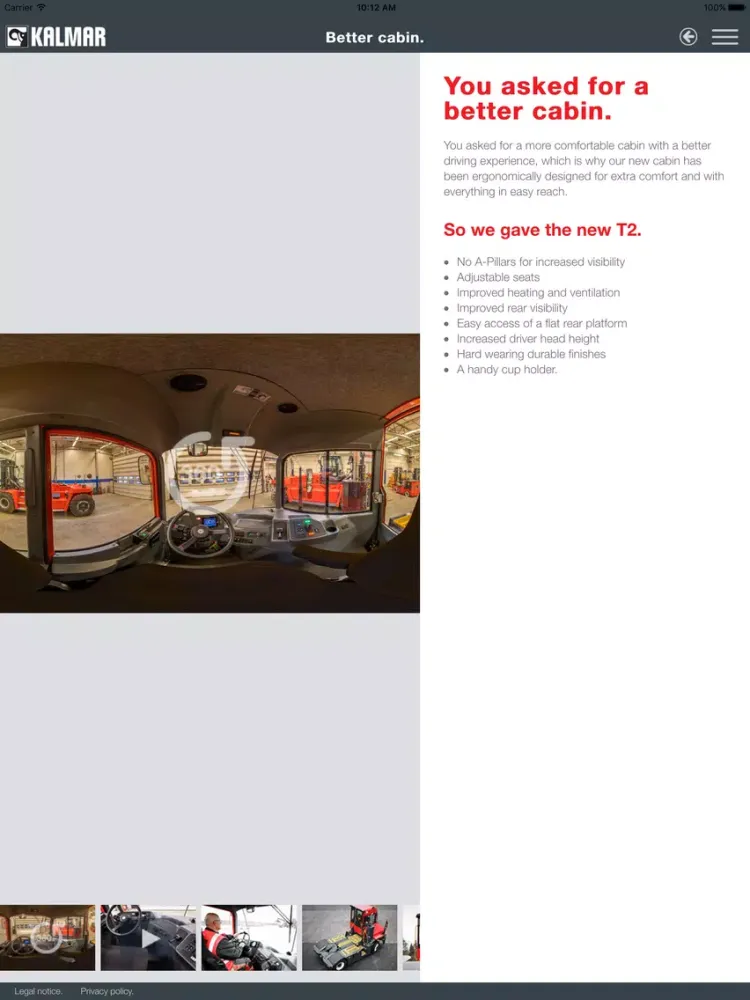 صور Kalmar T2 Terminal Tractor iPad 