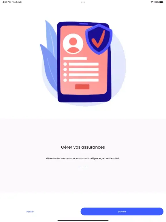 AWA iPad  سکرین شاٹس