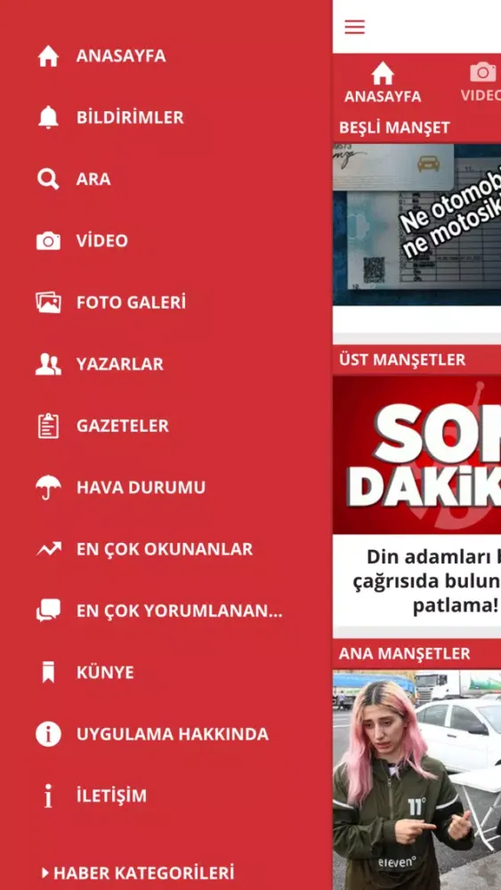 Captures d'écran de Kanal Maraş Haber