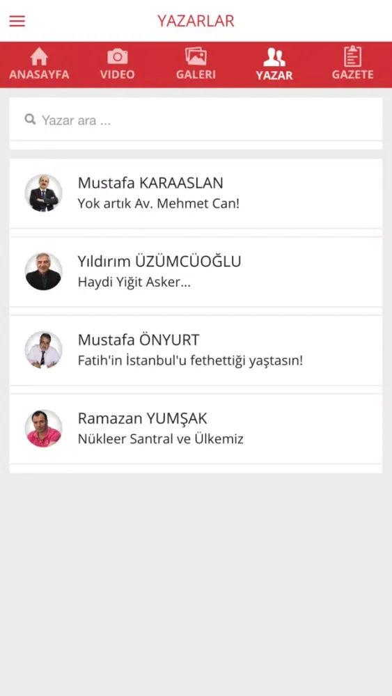 Captures d'écran de Kanal Maraş Haber