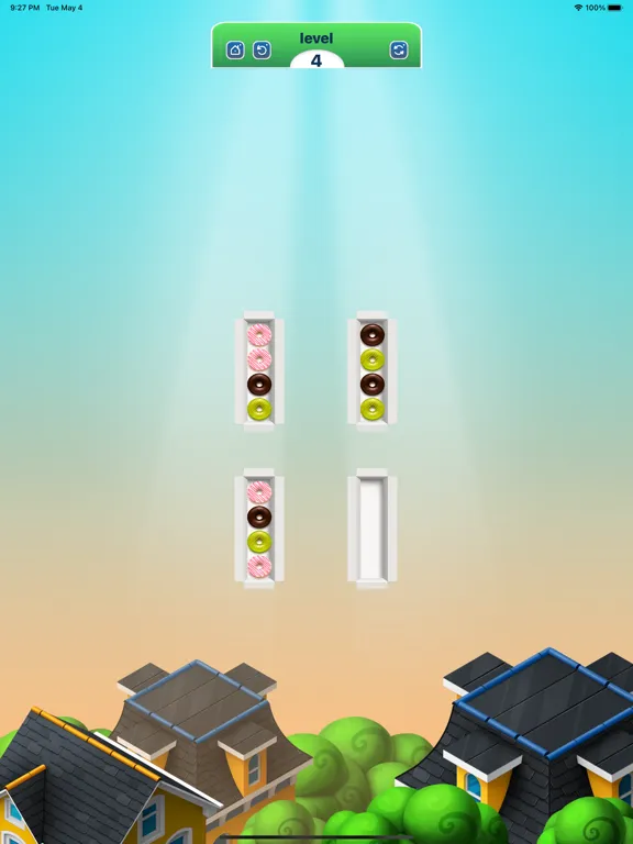 Donut Puzzle Sorting Game iPad  Screenshots